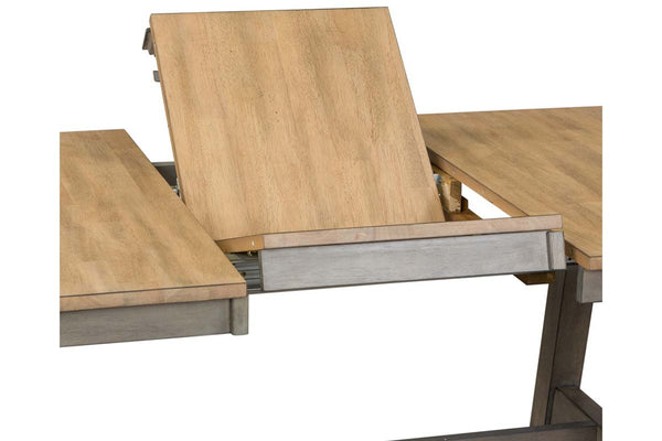 Silverton Rustic Farmhouse Gray Dining Room Collection