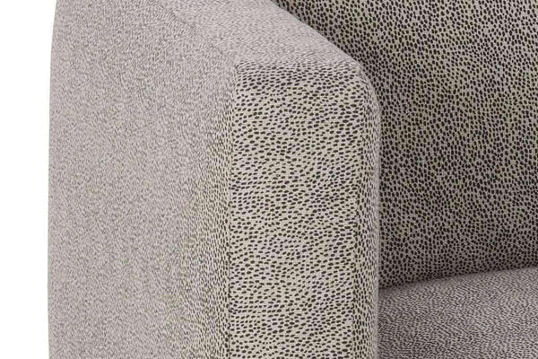 Glenda Contemporary Swivel Accent Chair With Slipcover