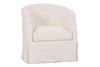 Image of Lilianna Slipcovered Swivel Tub Chair