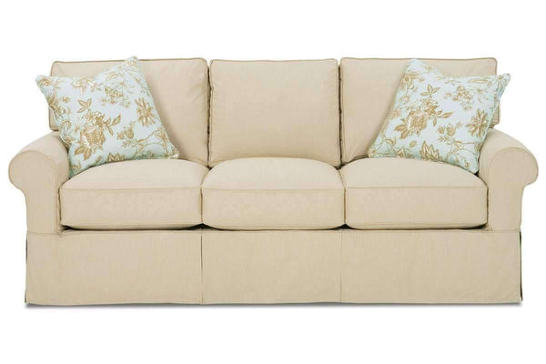 Slipcovered Furniture Christine "Designer Style" Slipcovered Sofa