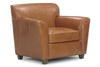 Image of Soho Wing Arm Leather Club Chair