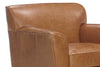 Image of Soho Wing Arm Leather Club Chair