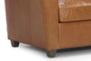 Image of Soho 82 Inch Contemporary Leather Sofa