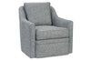 Image of Stella Contemporary Fabric Swivel Accent Chair