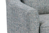 Image of Stella Contemporary Fabric Swivel Accent Chair