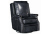 Image of Sylvester Champion Leather "Quick Ship" Swivel Power Pillow Recliner
