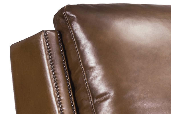 Sylvester Pawn "Quick Ship" Leather SWIVEL/GLIDER Power Recliner