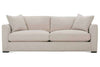 Image of Tamra II 88 Inch Fabric Upholstered 2 Cushion Wing Arm Sofa