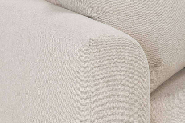 Tamra I 88 Inch Fabric Upholstered Single Bench Seat Wing Arm Sofa