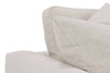 Image of Tamra I 94 Inch Fabric Upholstered Large Single Bench Seat Wing Arm Sofa