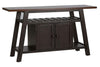 Image of Thayer Contemporary Light And Dark Espresso Storage Dining Buffet