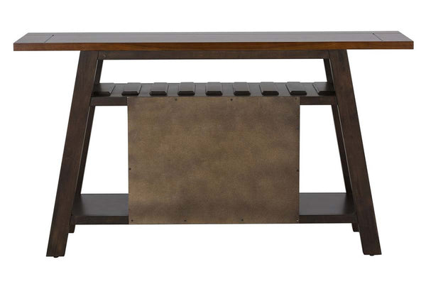 Thayer Contemporary Light And Dark Espresso Storage Dining Buffet