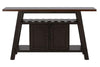 Image of Thayer Contemporary Light And Dark Espresso Storage Dining Buffet