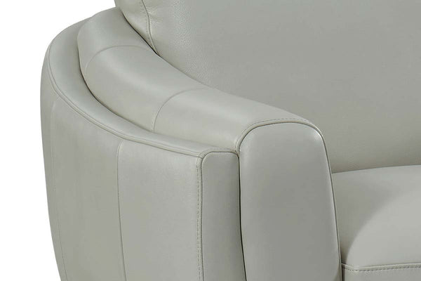 Verne Modern Leather Pillow Back Furniture Collection
