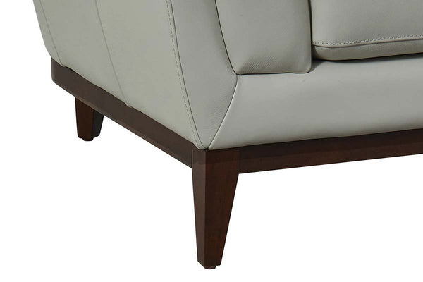 Verne Modern Leather Pillow Back Furniture Collection