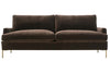 Image of Victoria 86 Inch "Designer Style" Sofa W/ Metal Legs