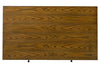 Image of Warrington Golden Oak Lake House Style Coffee Table With Two Drawers And Shelf