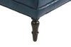 Image of Winton Tufted 36", 40", 44", Or 48" Inch Square Leather Ottoman (4 Sizes Available) - Height 18"