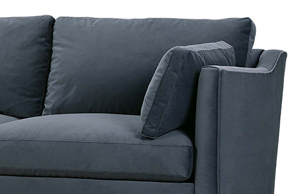 York Two Piece Pillow Back Sectional With Chaise (Version 2 As Configured)