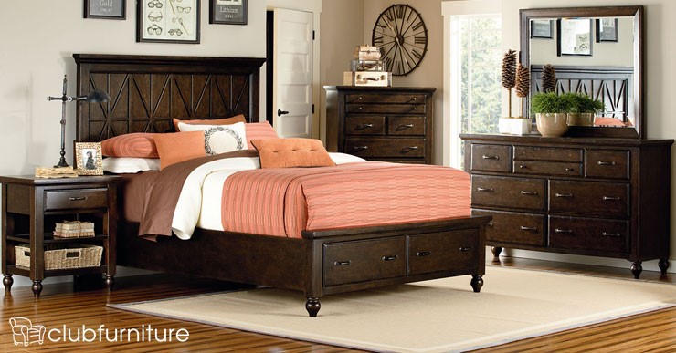 How To Decorate with Dark Wood Bedroom Furniture