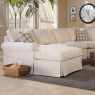 Slipcovered Sectional Couches