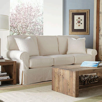 Slipcovered Couches & Sofas