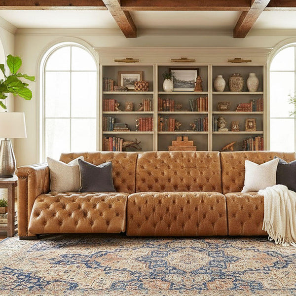 Leather Power Reclining Sofas