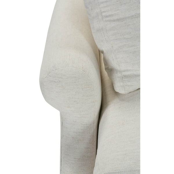 Charlotte 85, 98 or 110 Inch Oversized Bench Seat Fabric Sofa