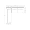Image of Liza Track Arm Slipcovered Sectional