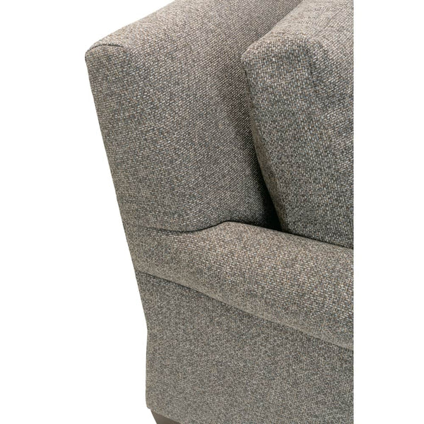 Charlotte Bench Seat Rolled Arm Fabric Sectional