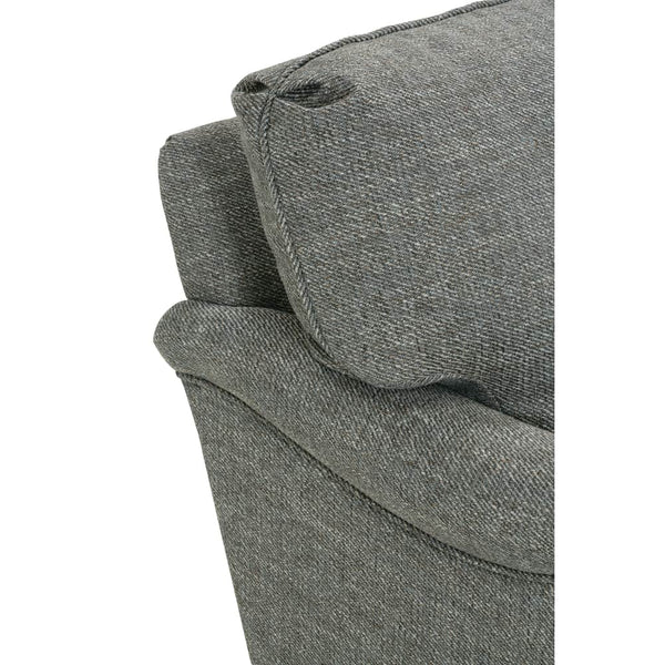 Kristen Fabric Upholstered English Arm Club Chair