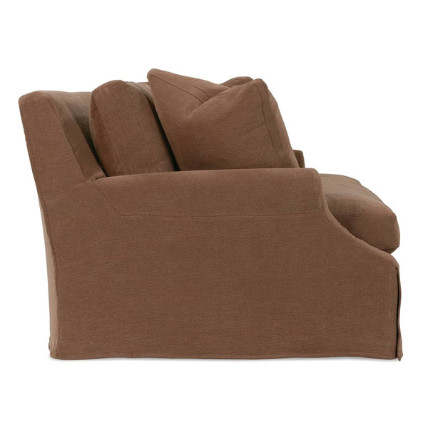 Calista 85, 98 Or 110 Inch Hand-Crafted Oversized Slipcovered Sofa