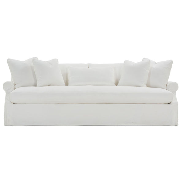 Calista 85, 98 Or 110 Inch Hand-Crafted Oversized Slipcovered Sofa