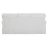 Image of Christine Slipcovered Small Sectional Sofa With Reversible Chaise