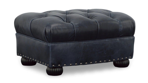 Gleason Large Tufted Leather Club Chair
