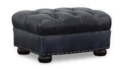 Gleason Large Tufted Leather Club Chair