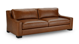 Lars 96 Inch Sloping Track Arm Two Seat Sofa