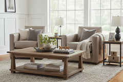 Townsend Track Arm Leather Club Chair