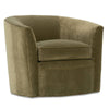 Image of Annette Upholstered Memory Swivel Accent Tub Chair