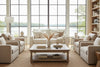 Image of Jennifer Track Arm Fabric Upholstered Loveseat