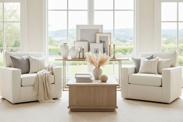 Jennifer Track Arm Fabric Upholstered Chair