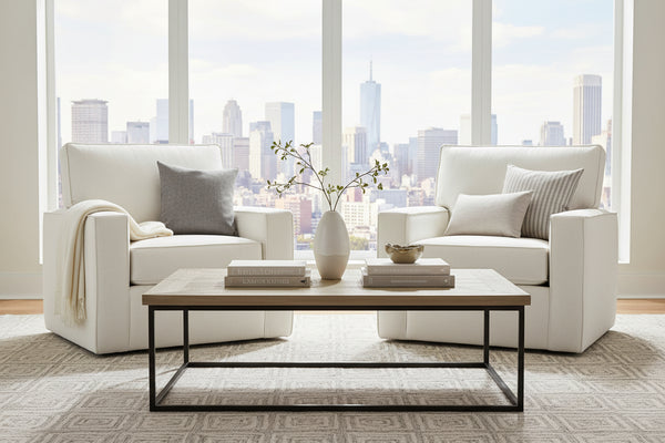 Jennifer Track Arm Fabric Upholstered Chair
