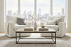 Image of Jennifer Track Arm Fabric Upholstered Chair