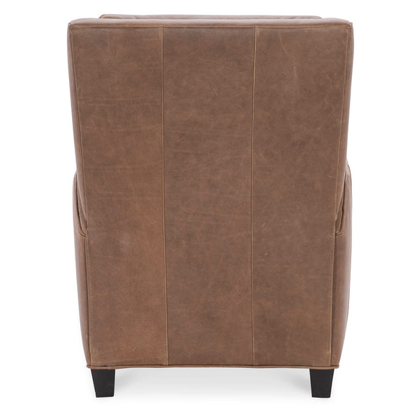 Cora Leather Bustle Back Reclining Chair