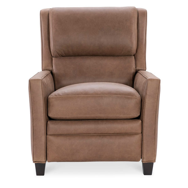 Cora Leather Bustle Back Reclining Chair