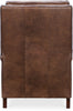 Image of Harrington Leather Pillow Back Recliner Chair