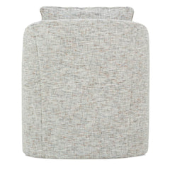 Stella Contemporary Fabric Swivel Accent Chair