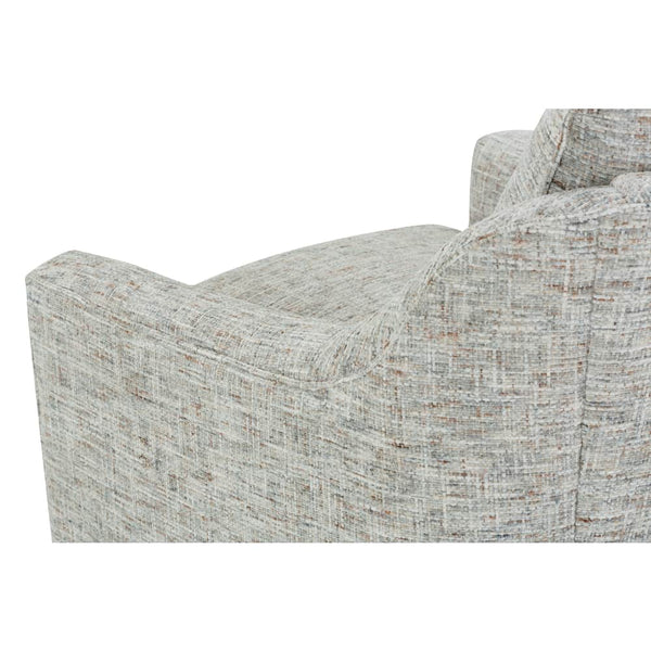 Stella Contemporary Fabric Swivel Accent Chair