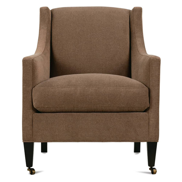 Jessica Wing Back Fabric Accent Chair
