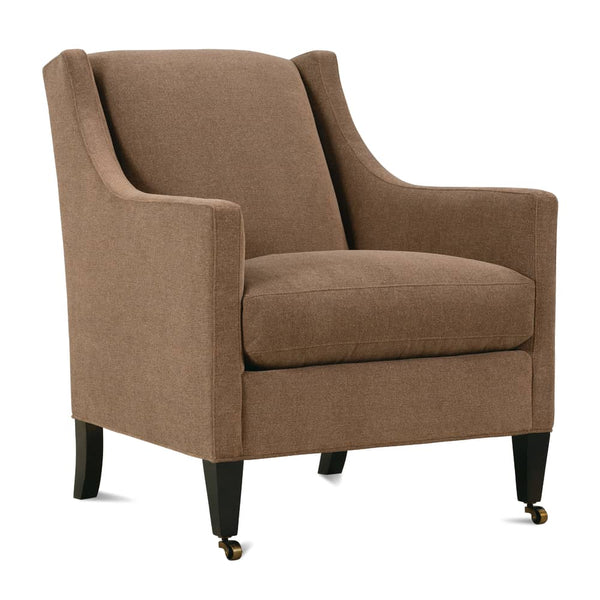 Jessica Wing Back Fabric Accent Chair
